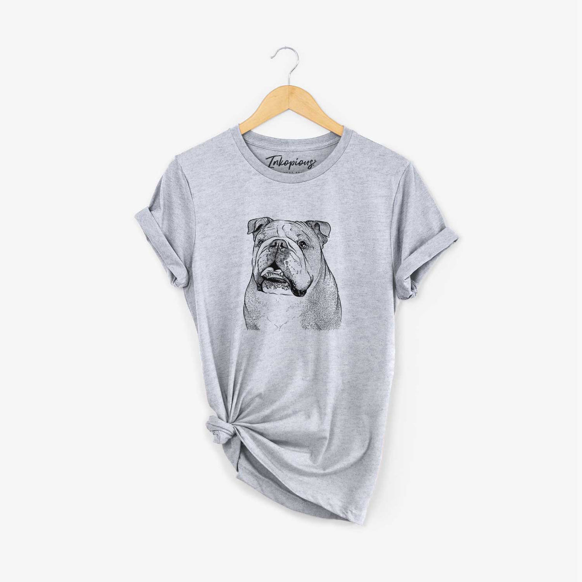 Bare Piggy the English Bulldog - Unisex Crewneck
