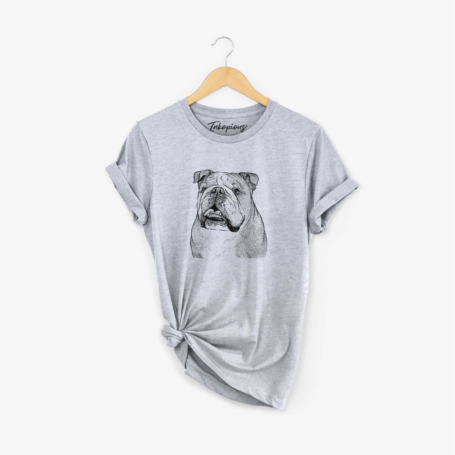 Bare Piggy the English Bulldog - Unisex Crewneck