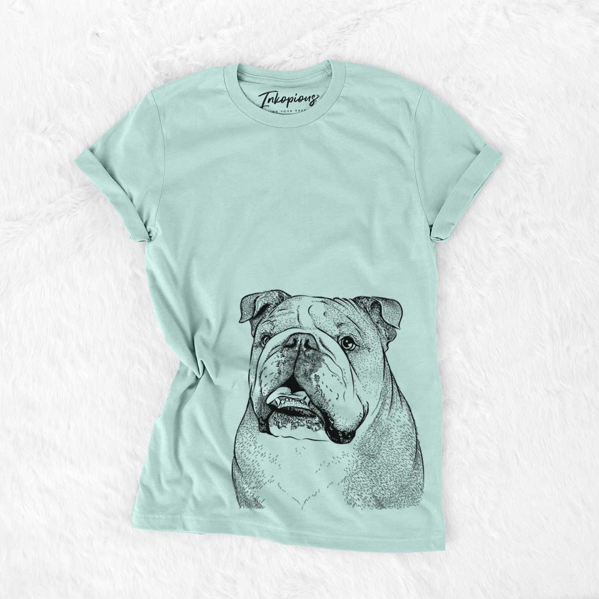 Bare Piggy the English Bulldog - Unisex Crewneck