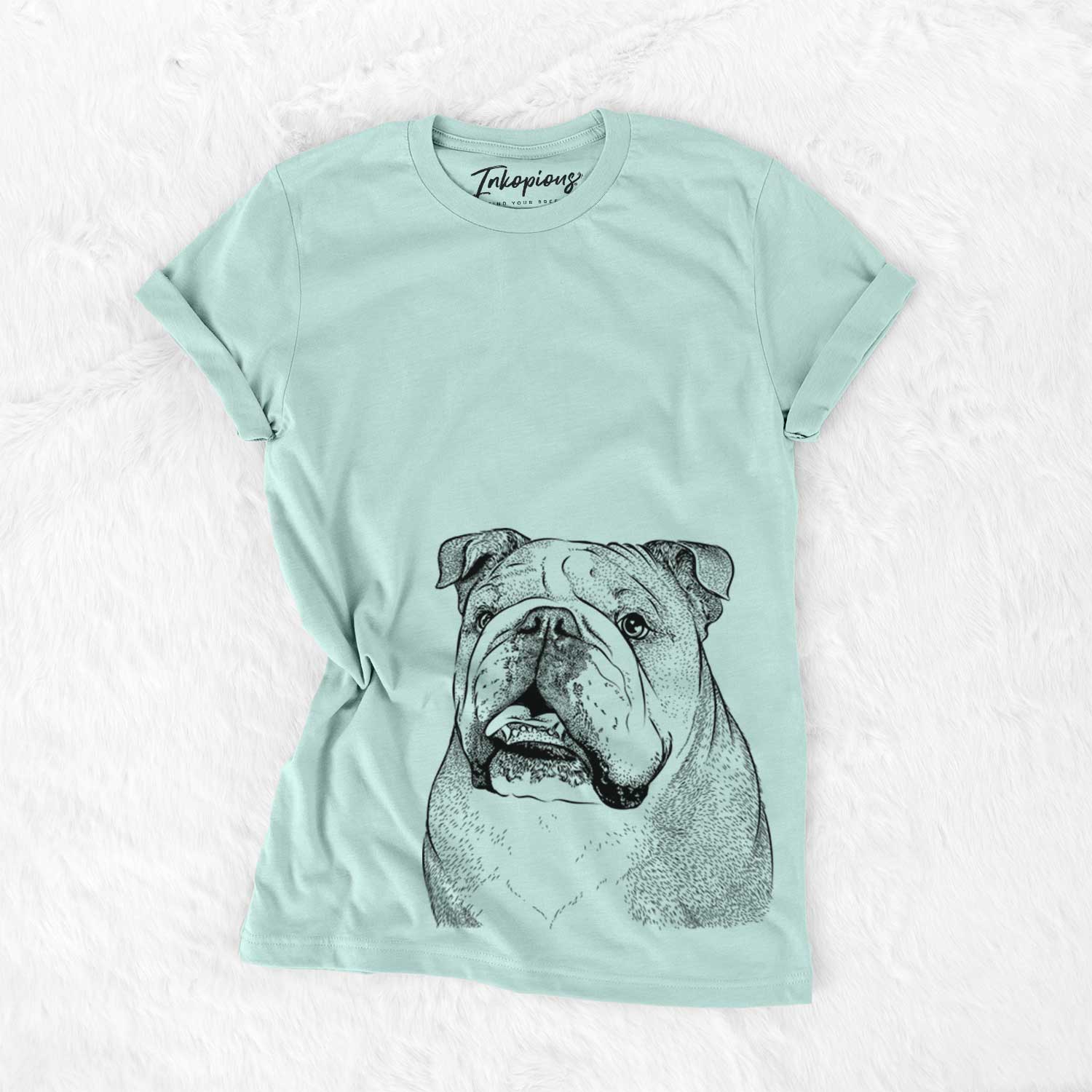 Bare Piggy the English Bulldog - Unisex Crewneck