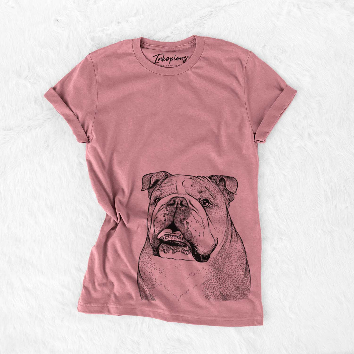 Bare Piggy the English Bulldog - Unisex Crewneck