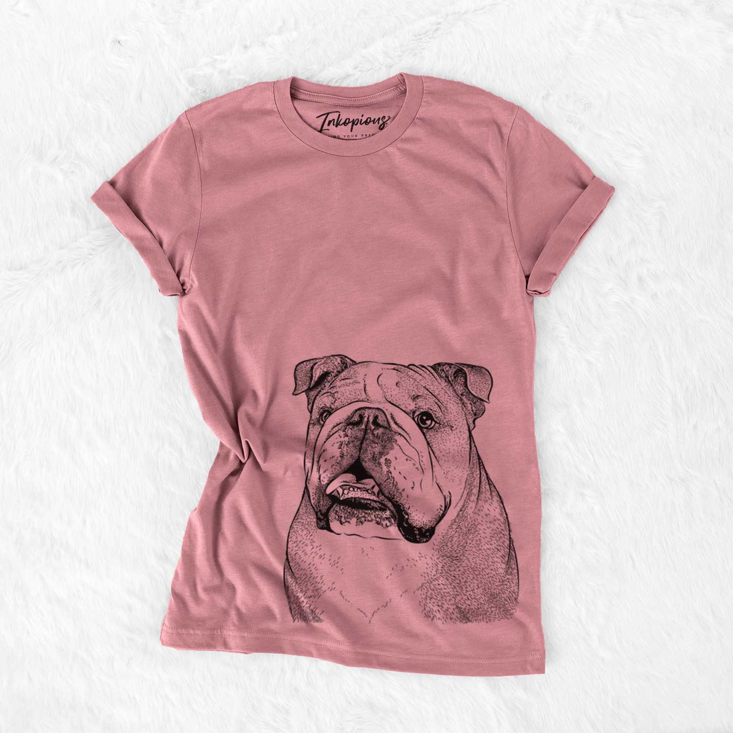 Bare Piggy the English Bulldog - Unisex Crewneck