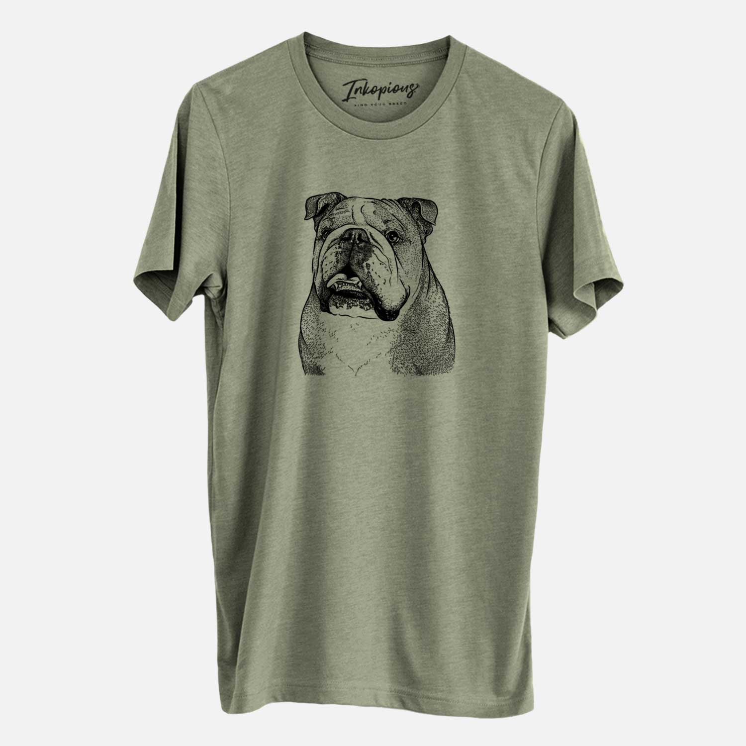 Bare Piggy the English Bulldog - Unisex Crewneck