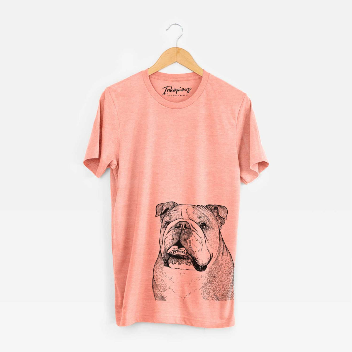 Bare Piggy the English Bulldog - Unisex Crewneck