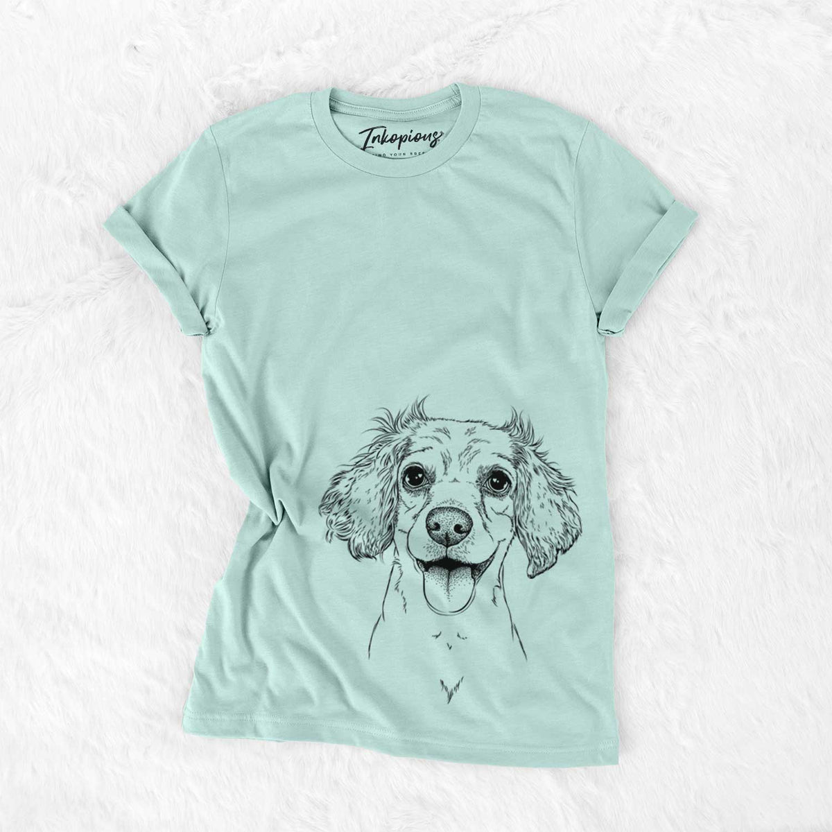 Piglet the Dachshund Mix - Bella Canvas Unisex Crewneck