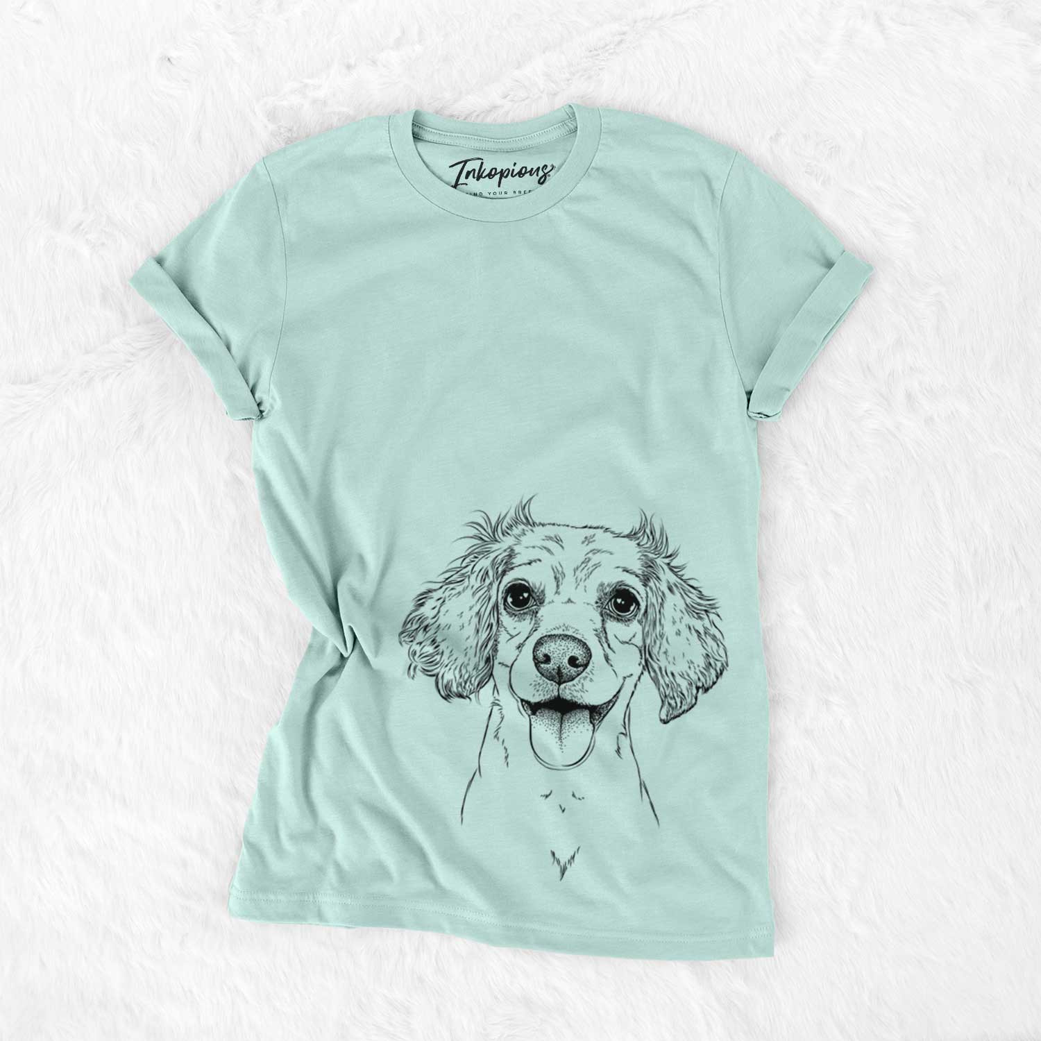 Piglet the Dachshund Mix - Bella Canvas Unisex Crewneck