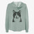 Pinky the Tuxedo Cat - Women's Cali Wave Zip-Up Sweatshirt