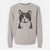 Bare Pinky the Tuxedo Cat - Unisex Pigment Dyed Crew Sweatshirt