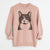 Bare Pinky the Tuxedo Cat - Unisex Pigment Dyed Crew Sweatshirt