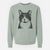 Bare Pinky the Tuxedo Cat - Unisex Pigment Dyed Crew Sweatshirt