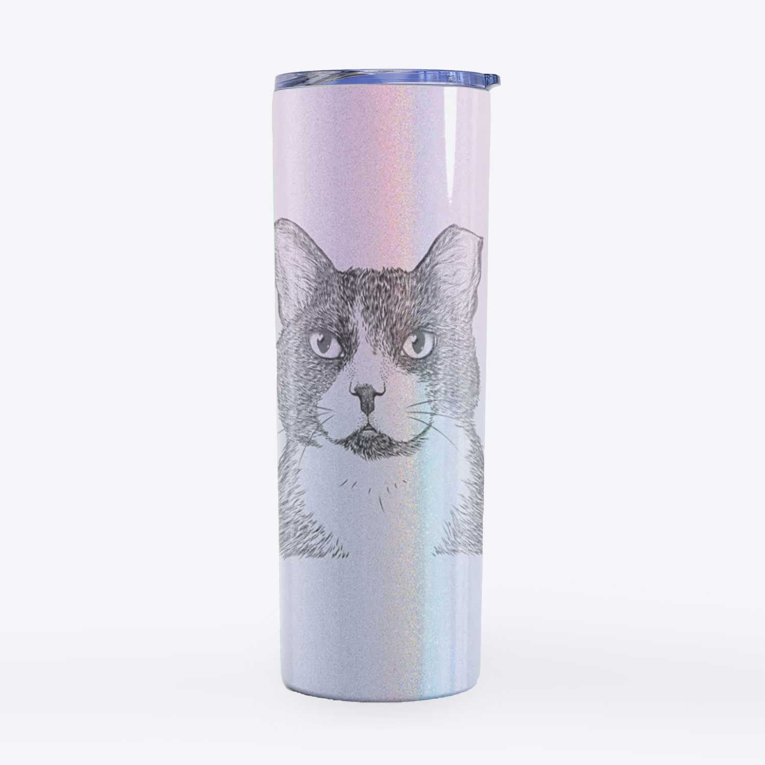 Pinky the Tuxedo Cat - 20oz Skinny Tumbler