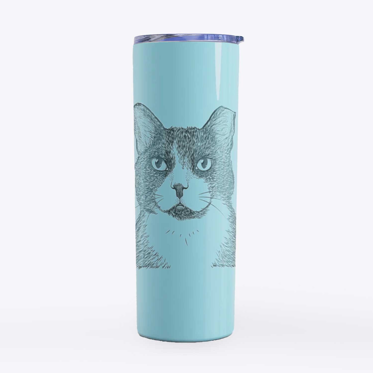 Pinky the Tuxedo Cat - 20oz Skinny Tumbler