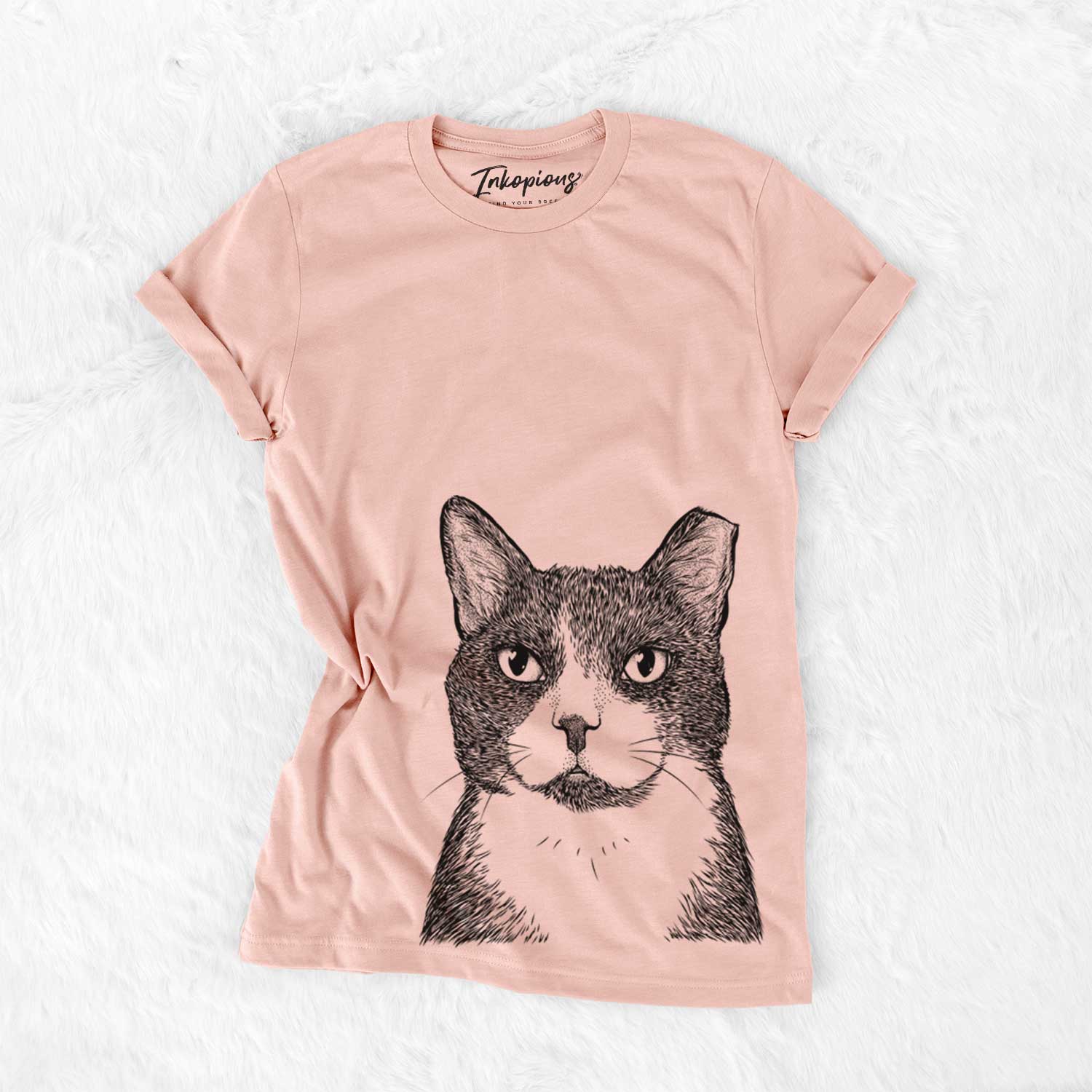 Pinky the Tuxedo Cat - Bella Canvas Unisex Crewneck