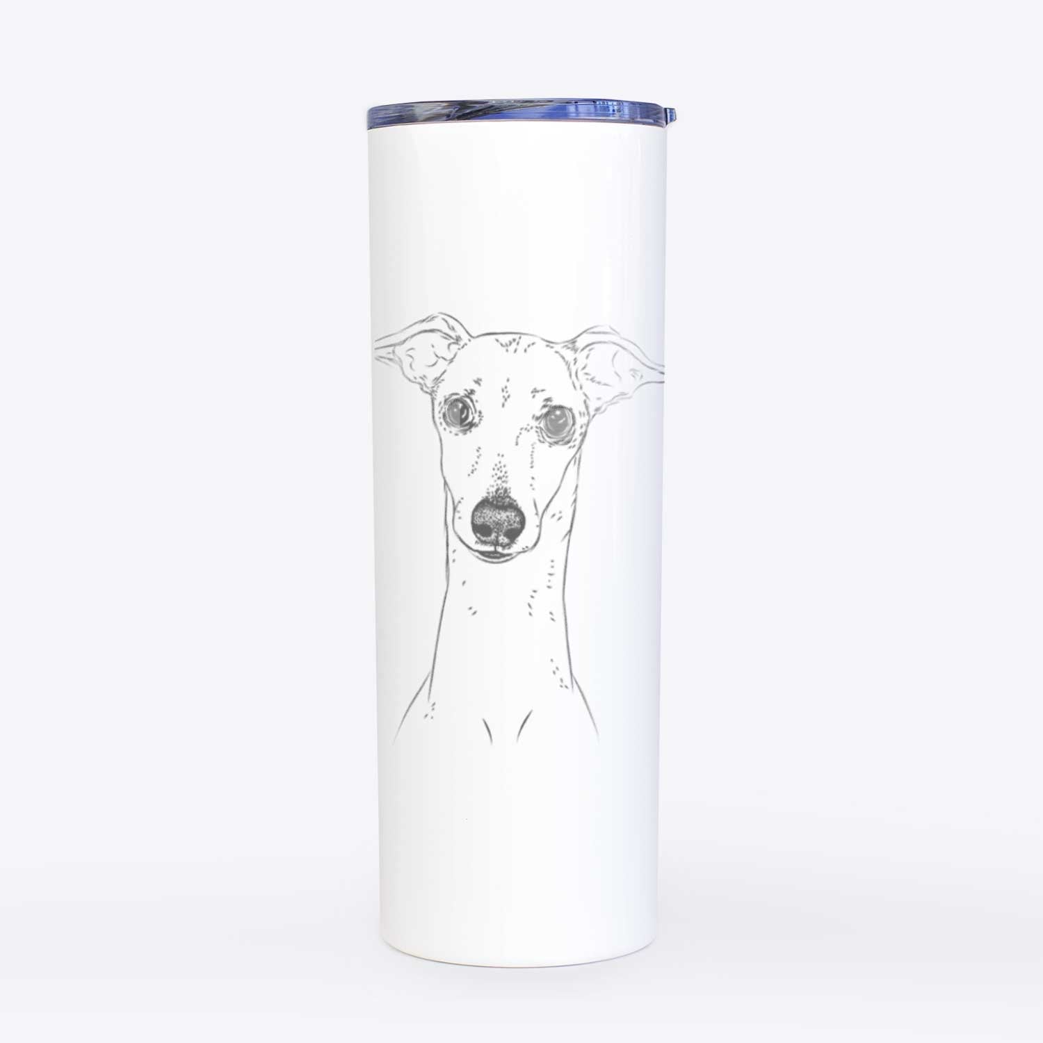 Pip the Italian Greyhound - 20oz Skinny Tumbler