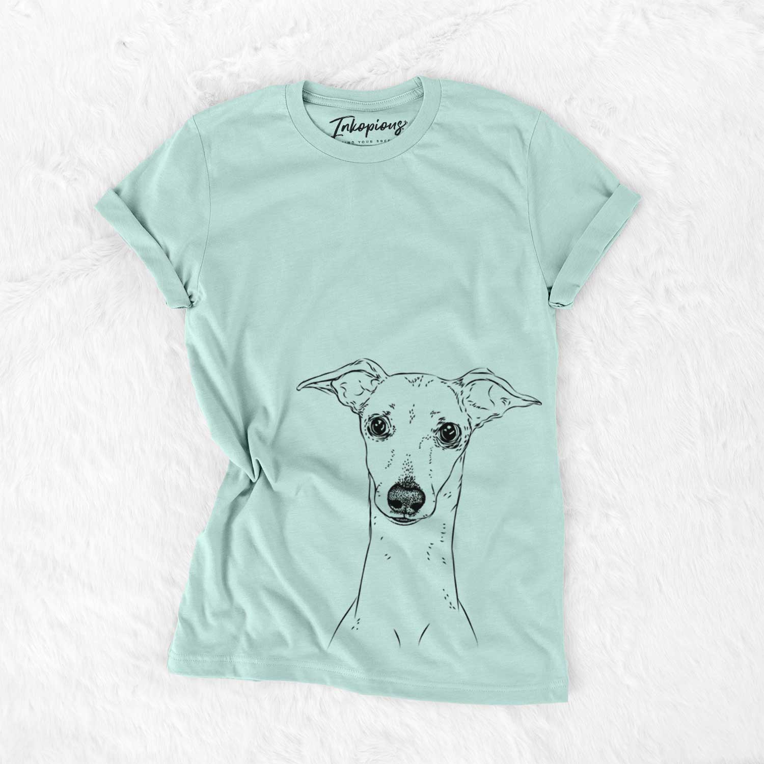 Bare Pip the Italian Greyhound - Unisex Crewneck