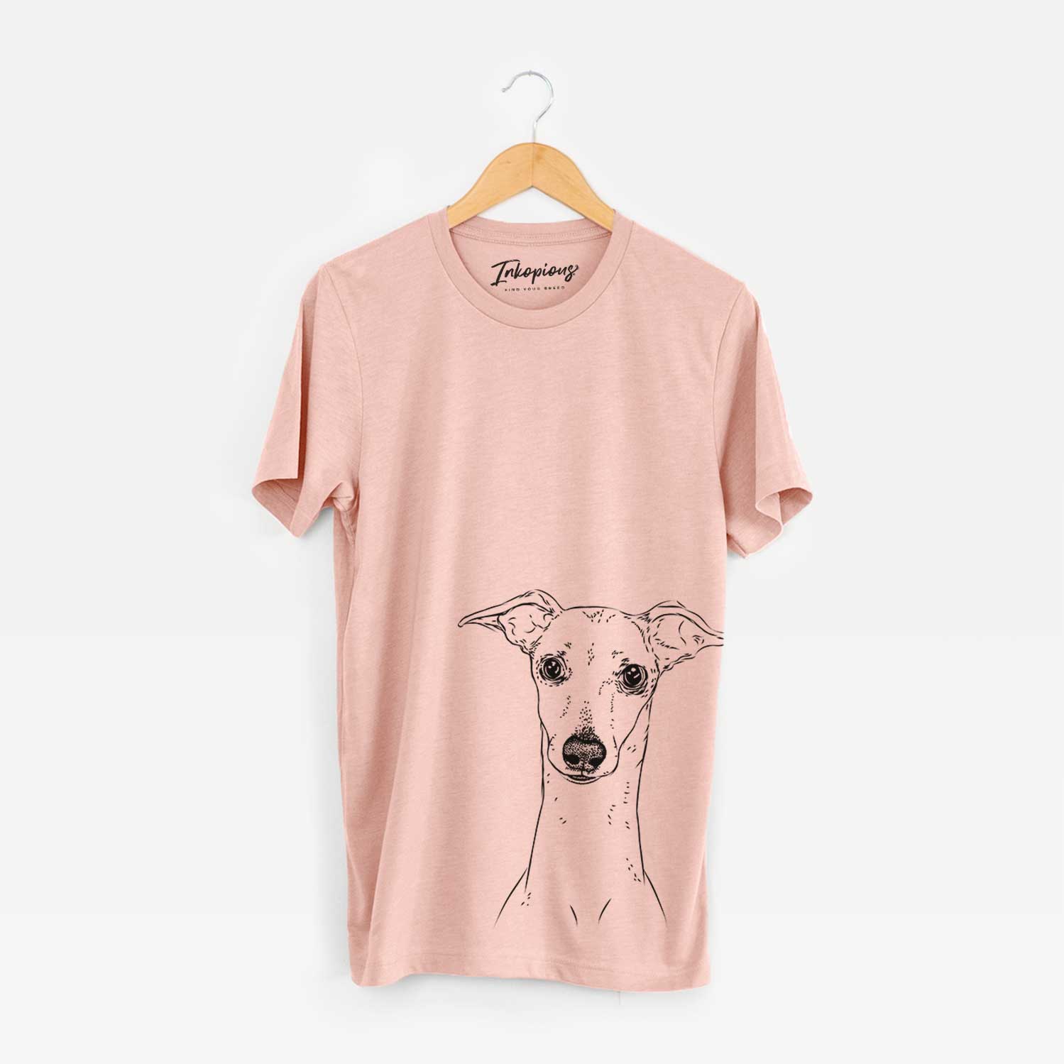 Pip the Italian Greyhound - Bella Canvas Unisex Crewneck