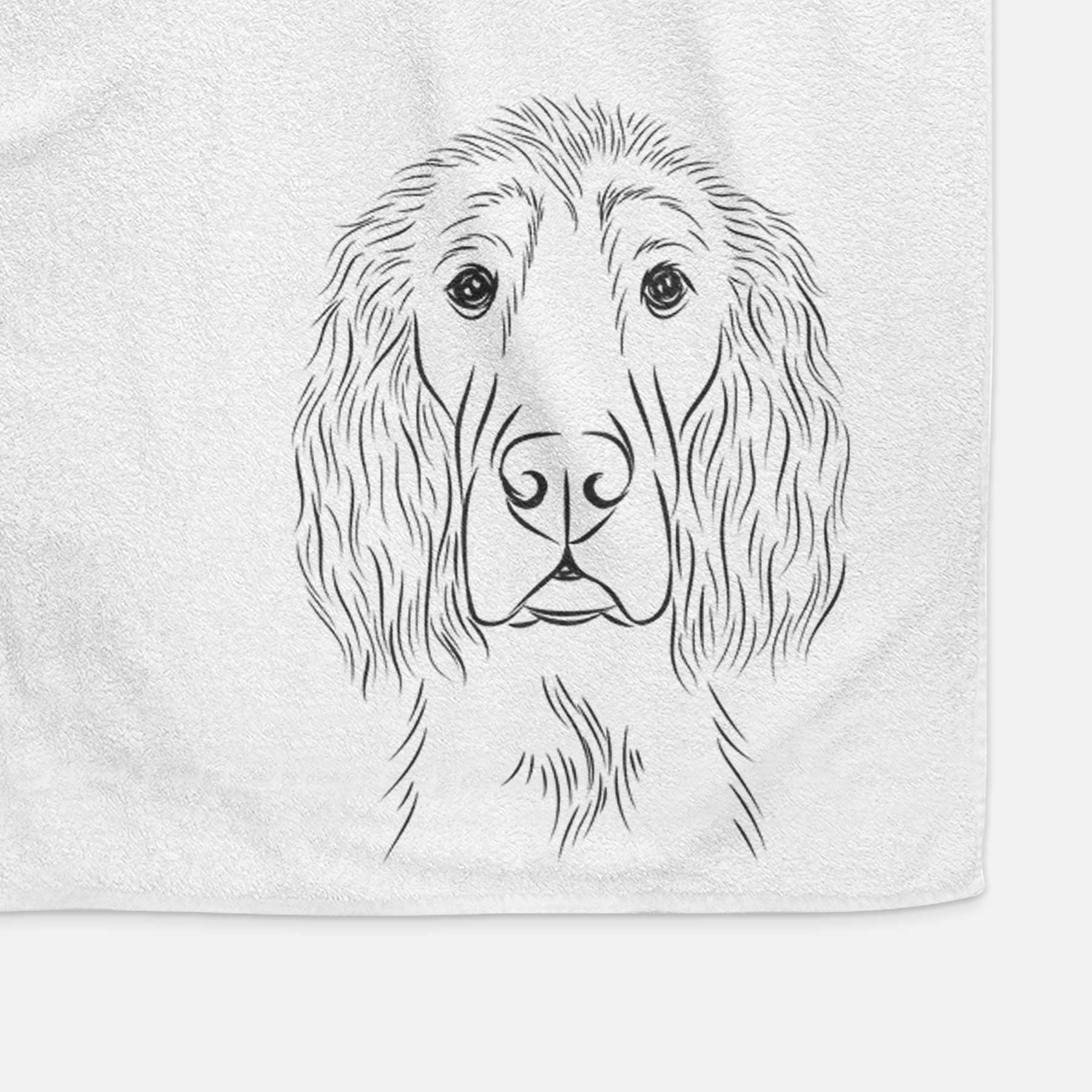 Piper the Irish Setter Decorative Hand Towel