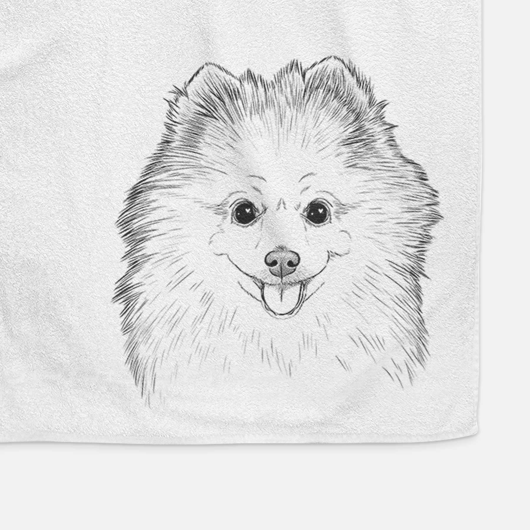 Piper Jo the Pomeranian Decorative Hand Towel