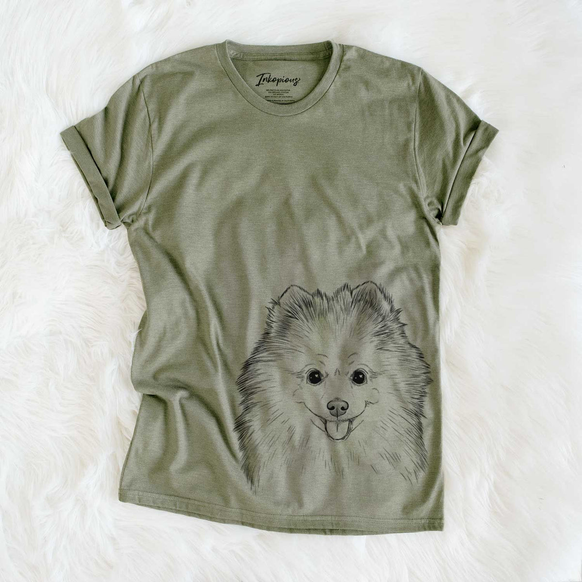 Bare Piper Jo the Pomeranian - Unisex Crewneck