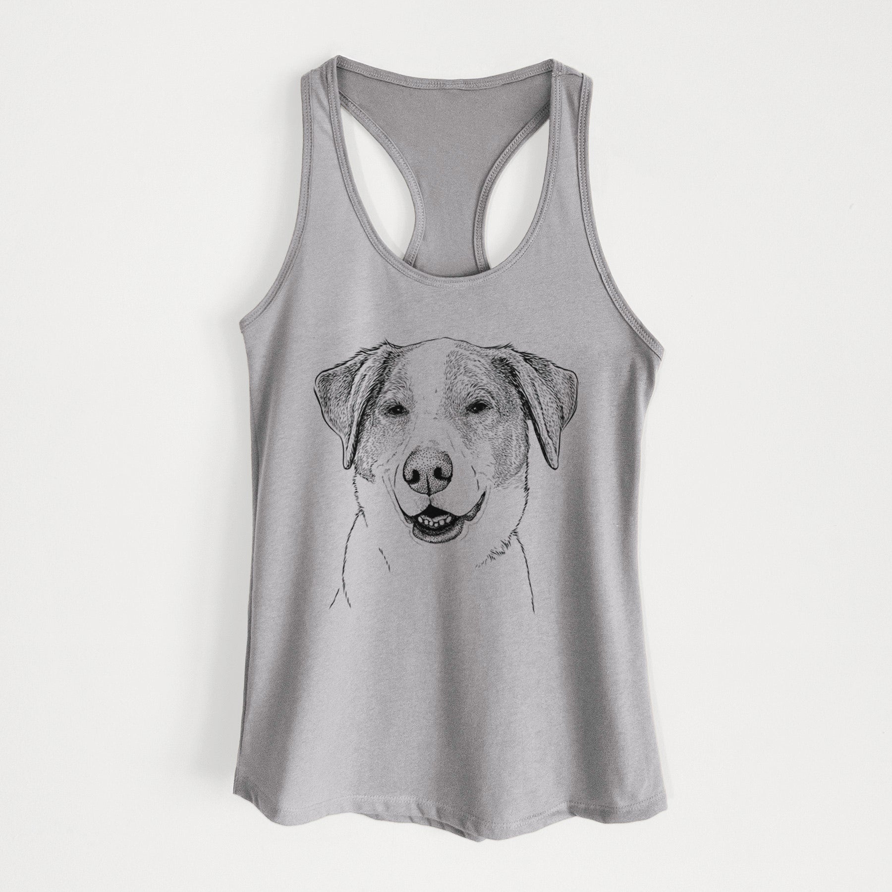 Piper Pilot the Hound Mix - Women's Racerback Tanktop