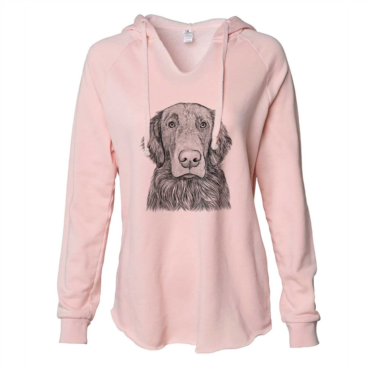 Pippin the Flat Coated Retriever - Cali Wave Hooded Sweatshirt