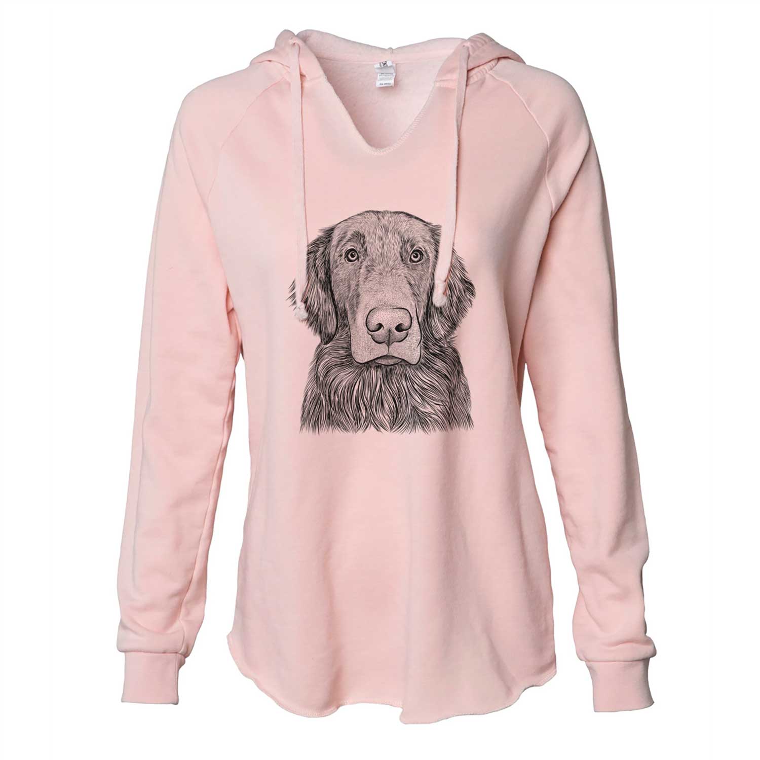 Pippin the Flat Coated Retriever - Cali Wave Hooded Sweatshirt