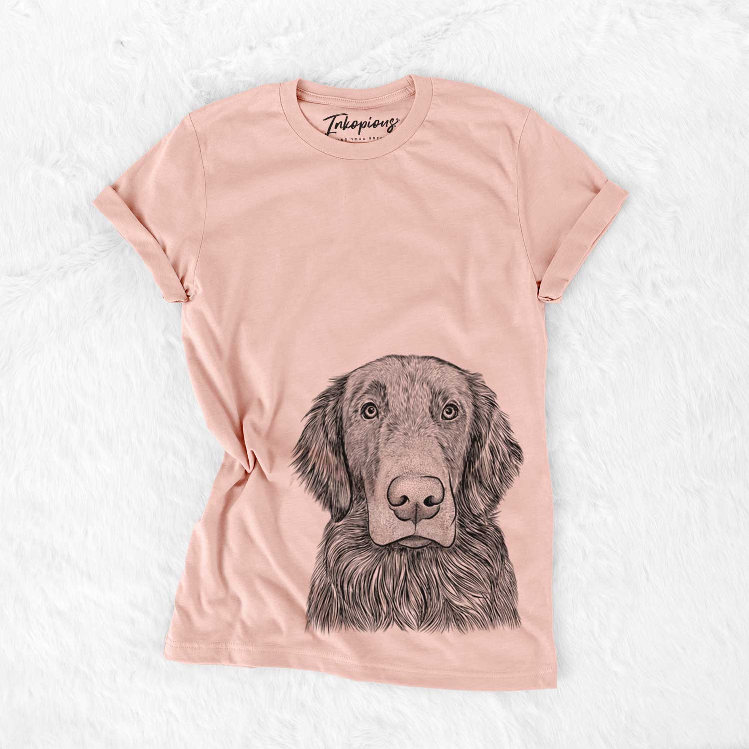 Pippin the Flat Coated Retriever - Bella Canvas Unisex Crewneck