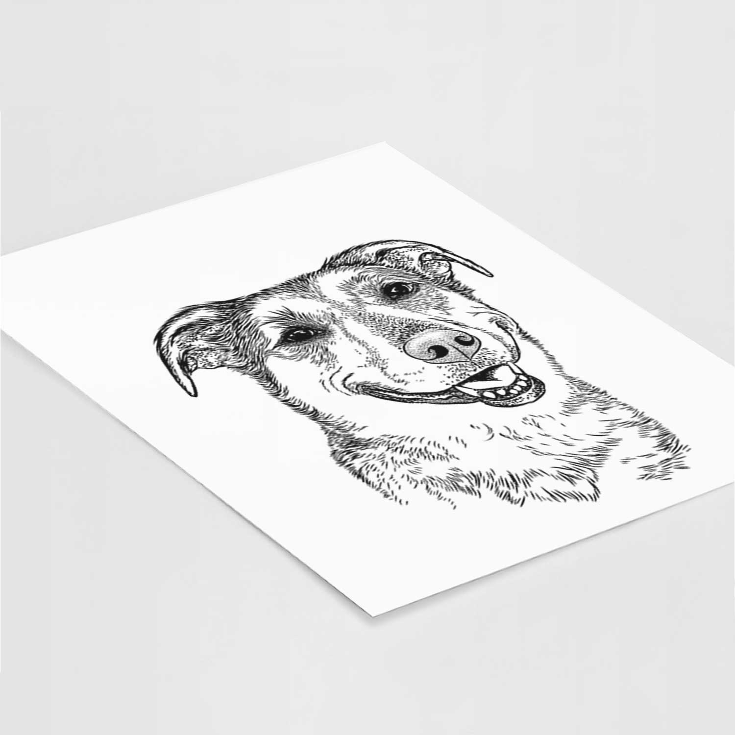 Pippin the Shepherd Mix Art Print