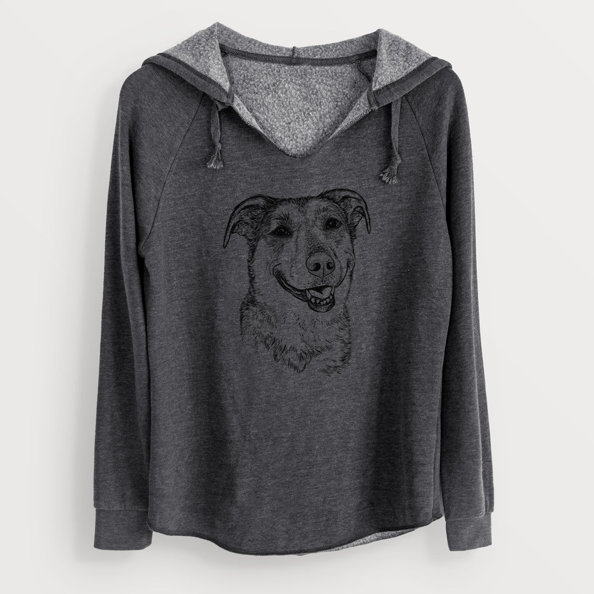 Bare Pippin the Shepherd Mix - Cali Wave Hooded Sweatshirt