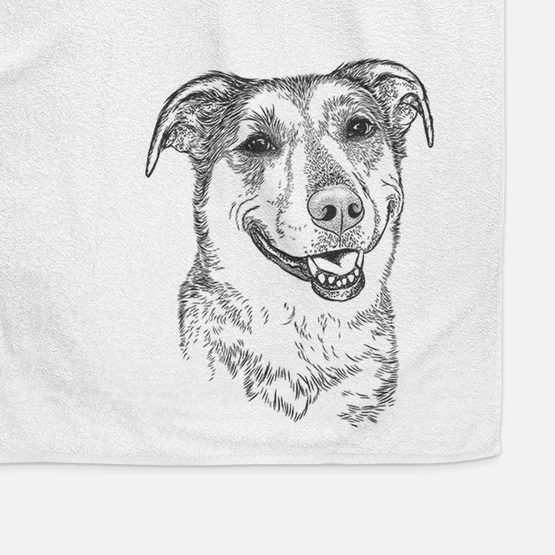 Pippin the Shepherd Mix Decorative Hand Towel