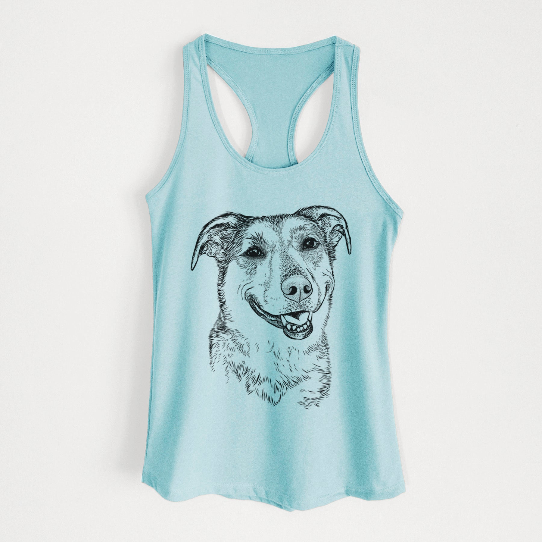 Pippin the Shepherd Mix - Women's Racerback Tanktop