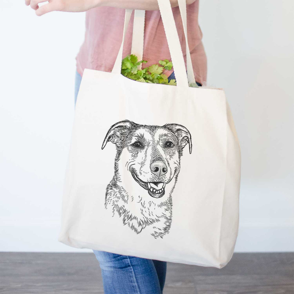 Pippin the Shepherd Mix - Tote Bag