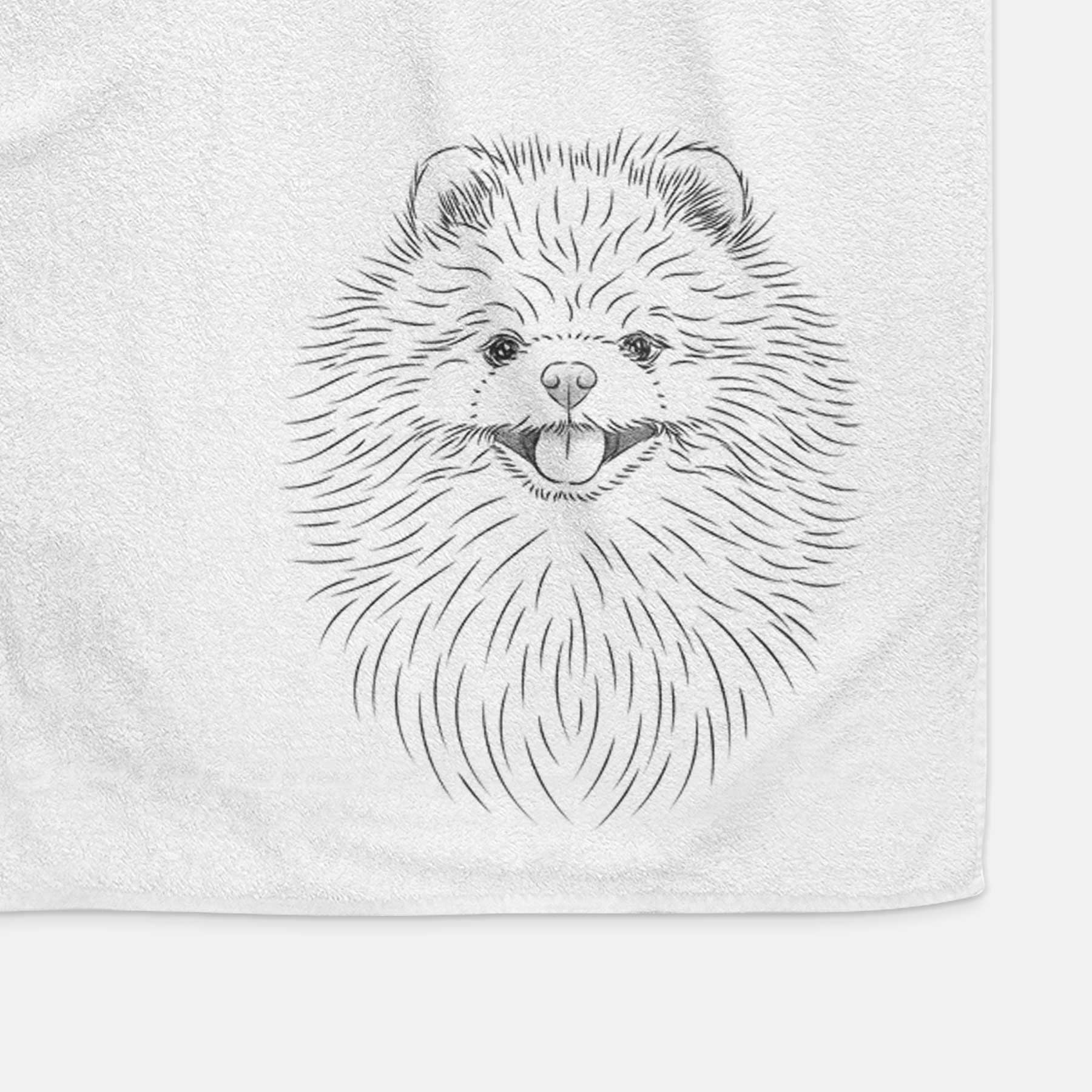 Pirro the Pomeranian Decorative Hand Towel