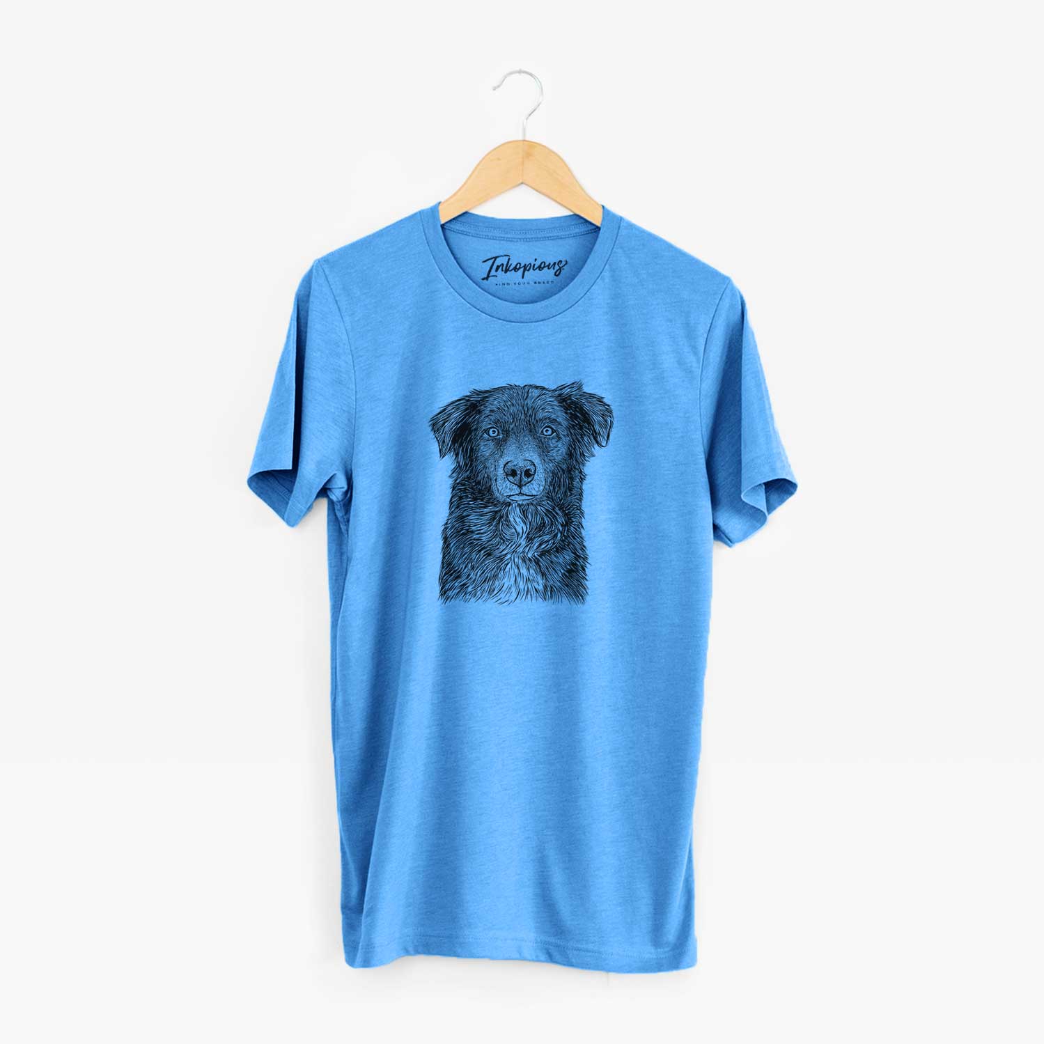Bare Pixel the Australian Shepherd - Unisex Crewneck