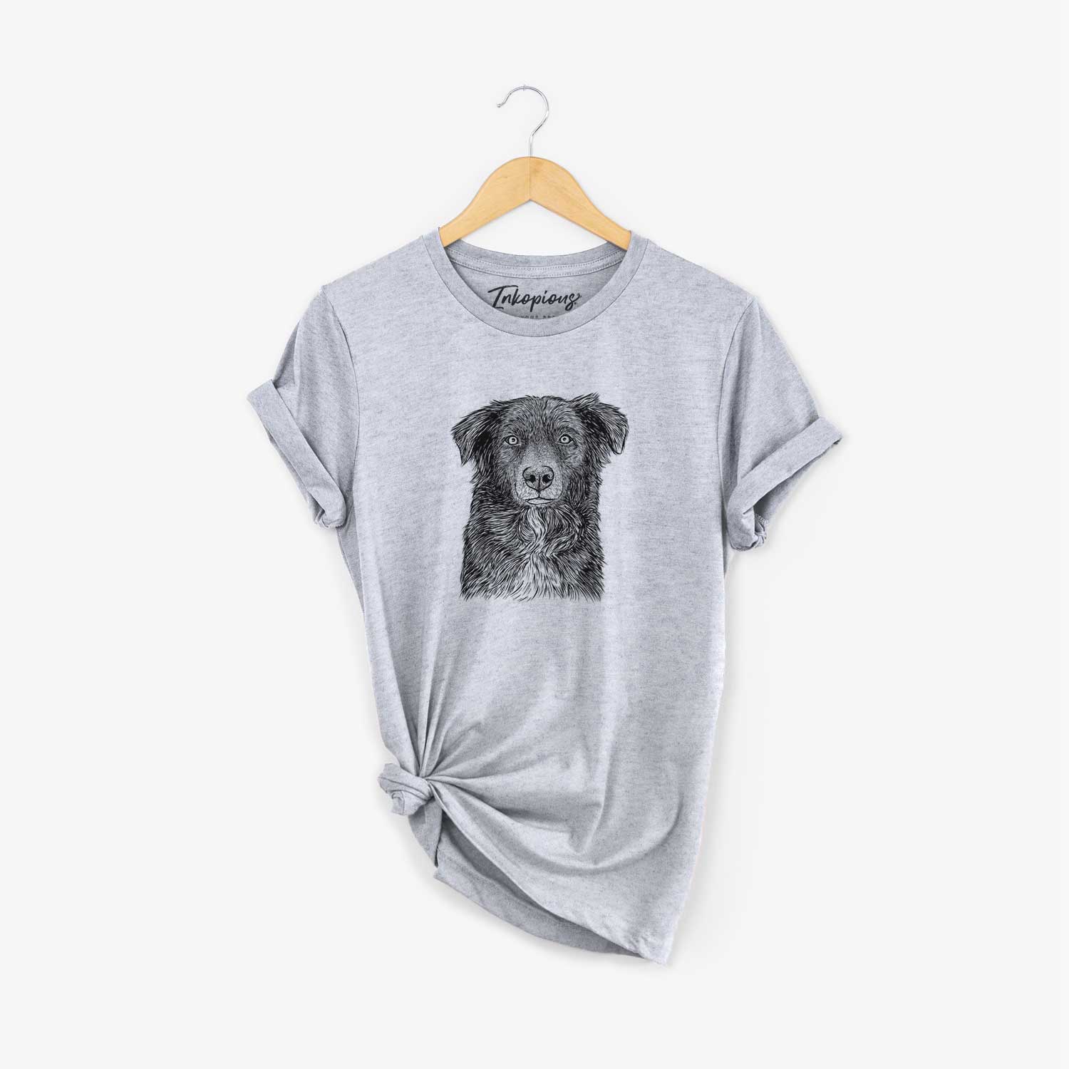 Bare Pixel the Australian Shepherd - Unisex Crewneck