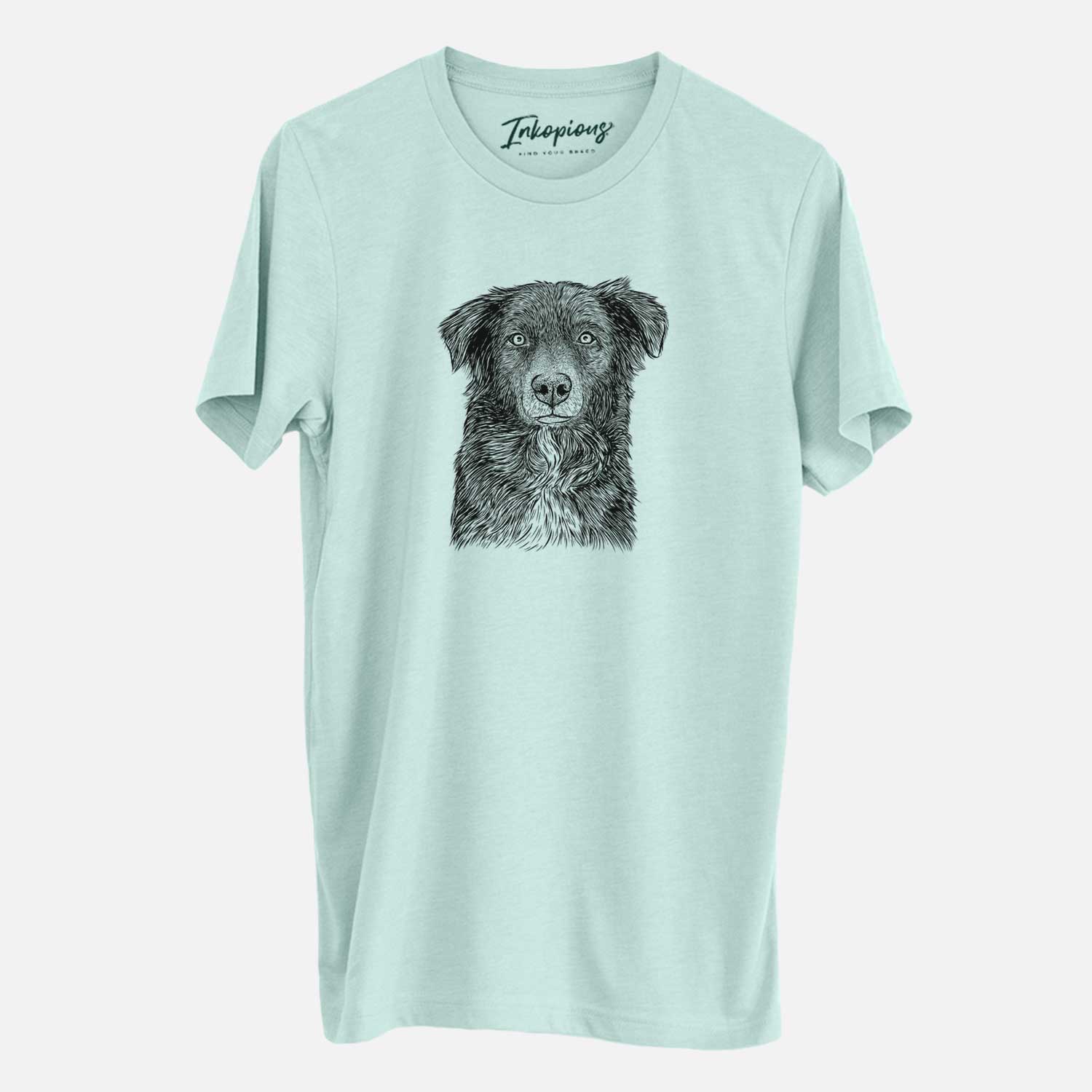 Bare Pixel the Australian Shepherd - Unisex Crewneck