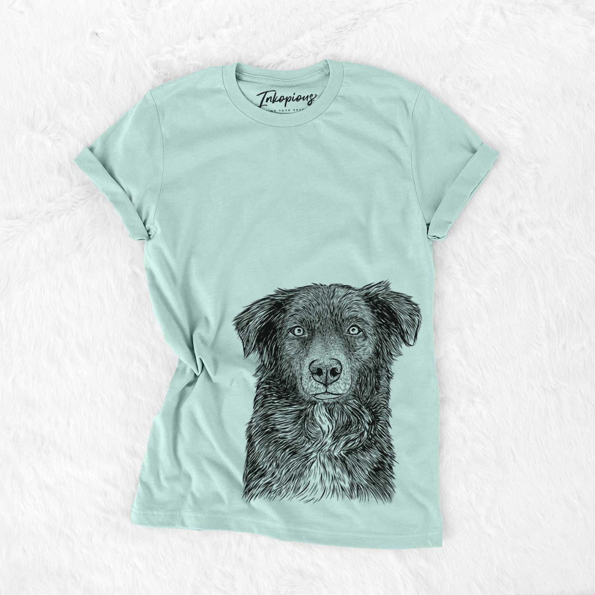 Bare Pixel the Australian Shepherd - Unisex Crewneck