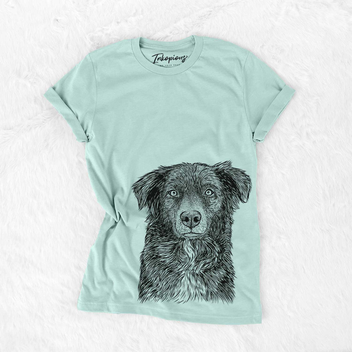 Pixel the Australian Shepherd - Bella Canvas Unisex Crewneck