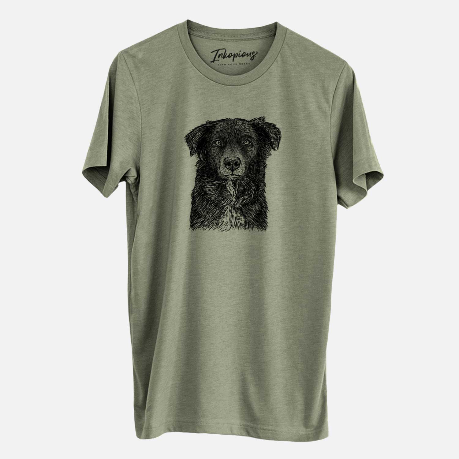 Bare Pixel the Australian Shepherd - Unisex Crewneck