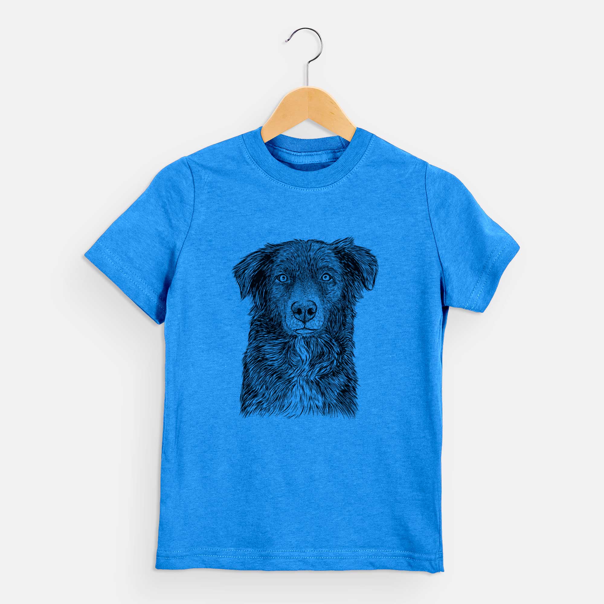 Bare Pixel the Australian Shepherd - Kids/Youth/Toddler Shirt