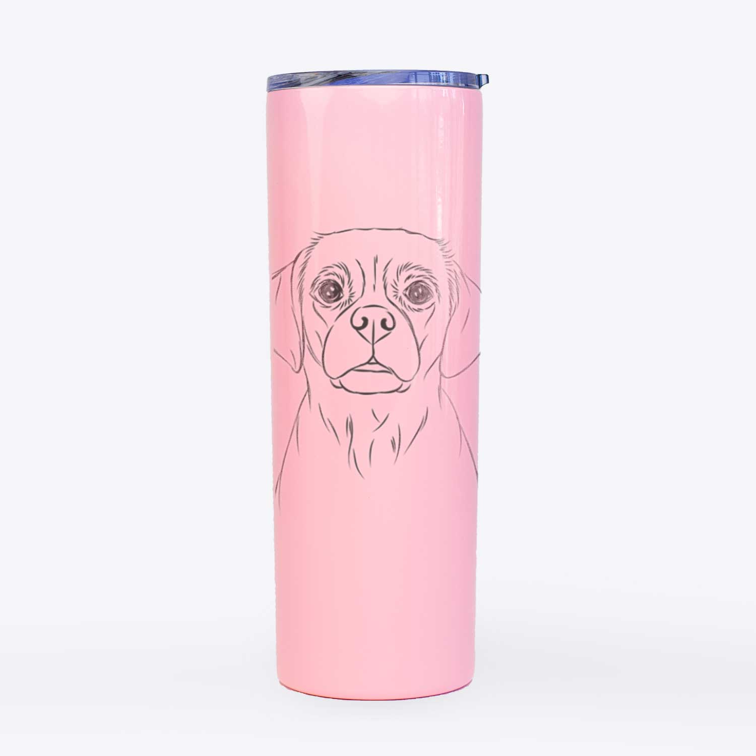 Popcorn the Puggle - 20oz Skinny Tumbler