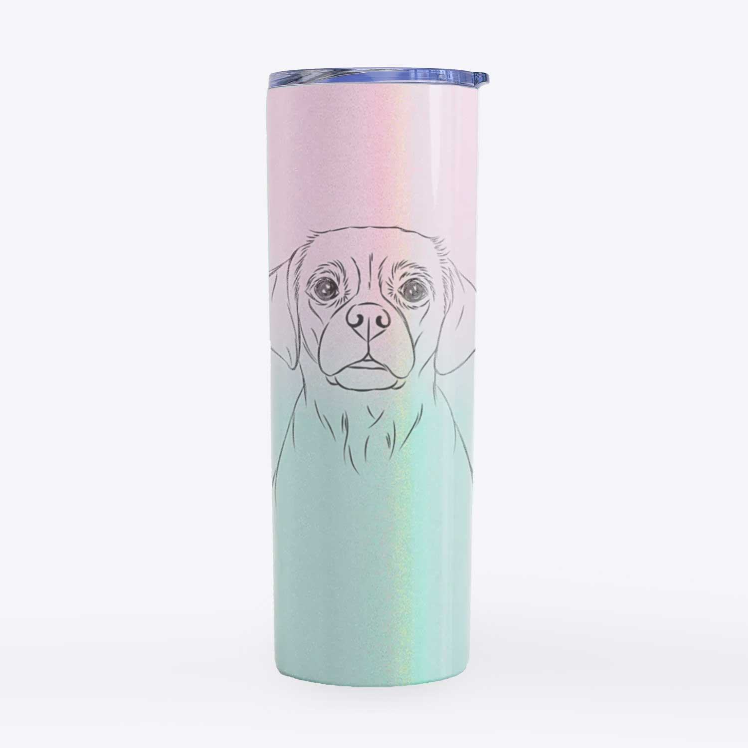 Popcorn the Puggle - 20oz Skinny Tumbler