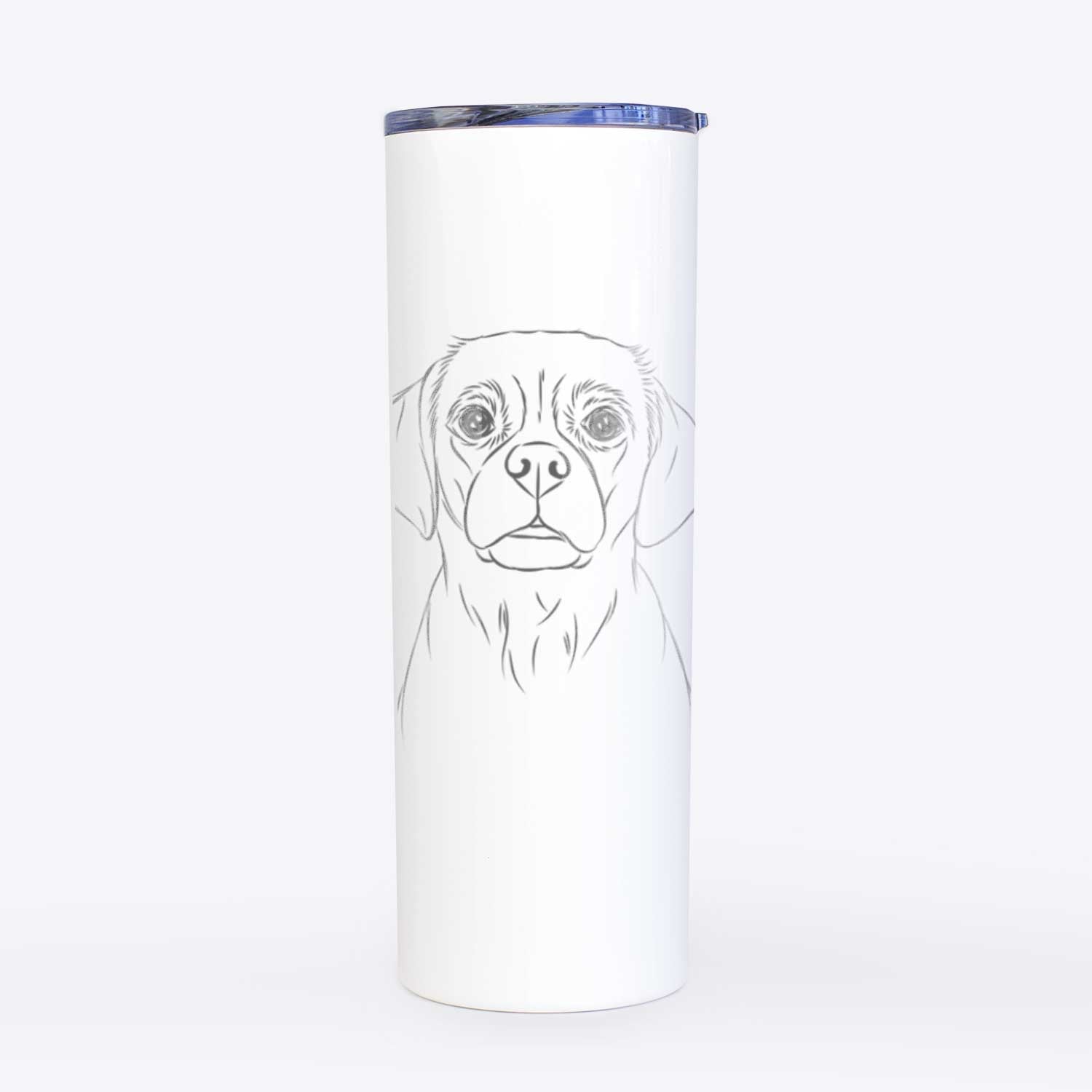 Popcorn the Puggle - 20oz Skinny Tumbler