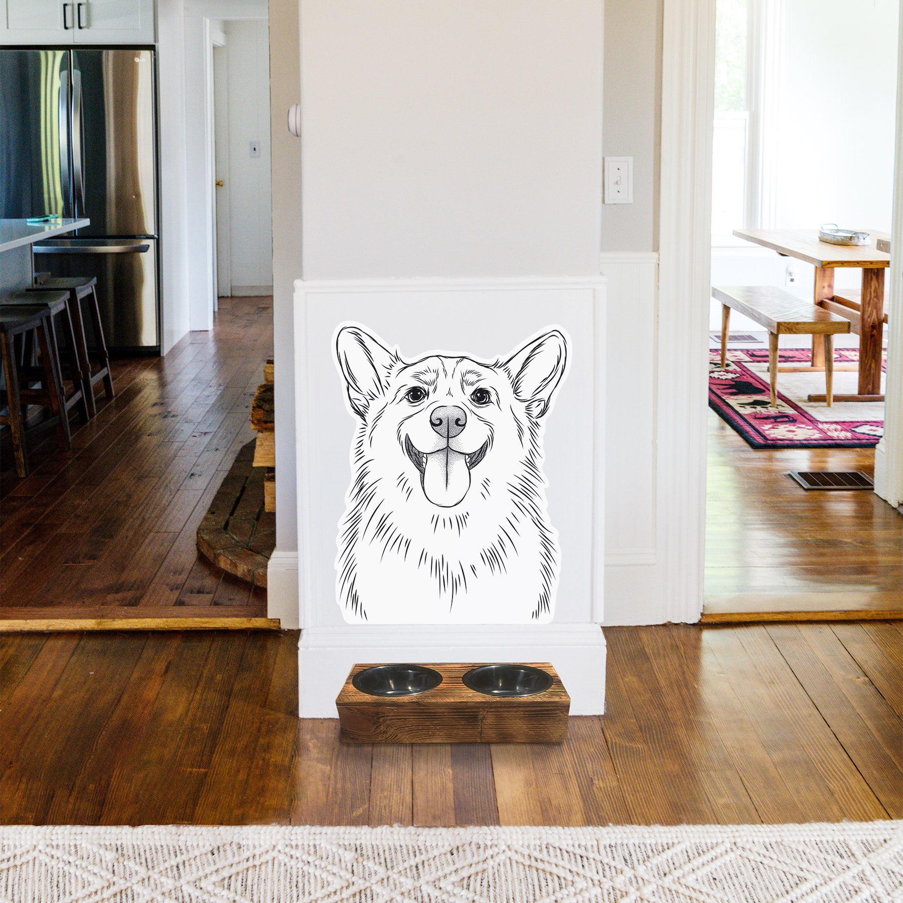 Porter the Corgi - Wall Decal