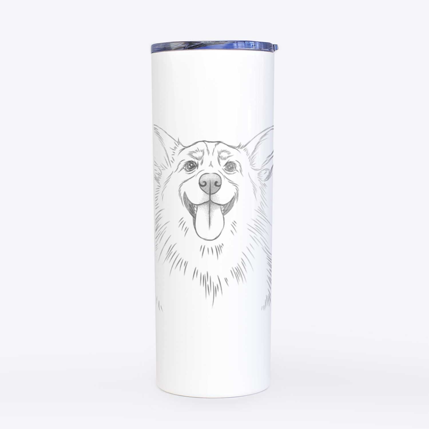 Porter the Pembroke Welsh Corgi - 20oz Skinny Tumbler