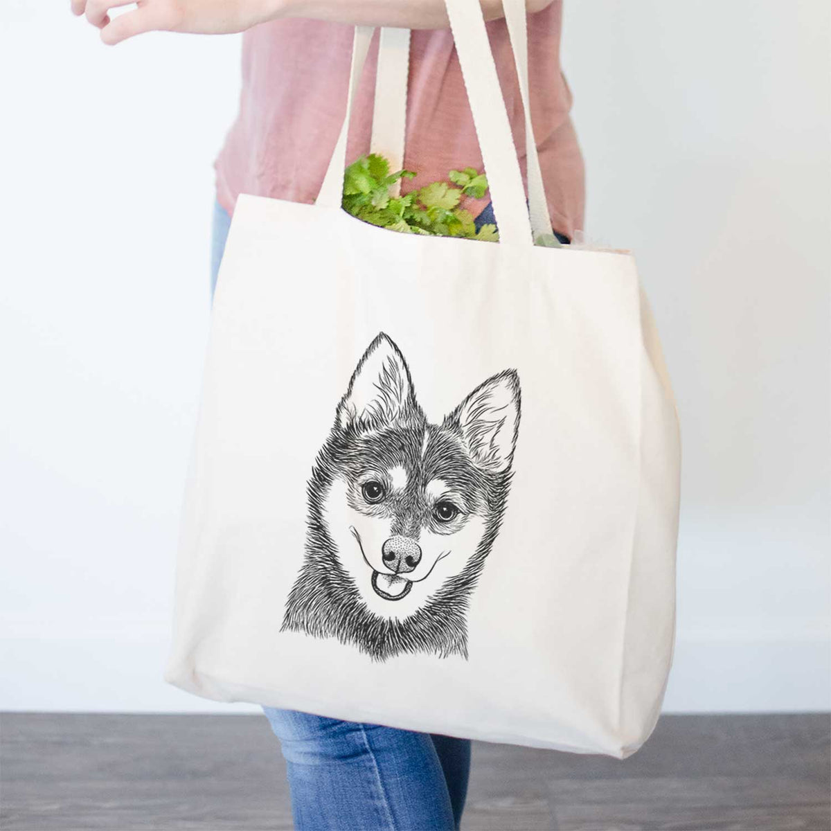 Posey the Alaskan Klee Kai - Tote Bag