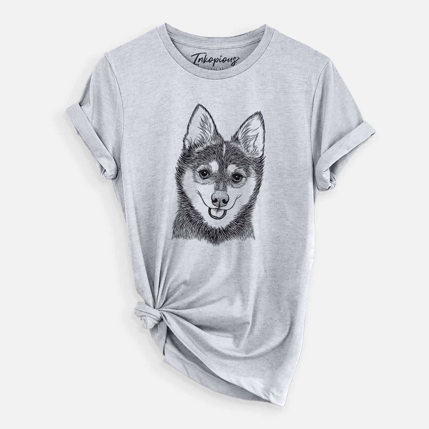 Bare Posey the Alaskan Klee Kai - Unisex Crewneck