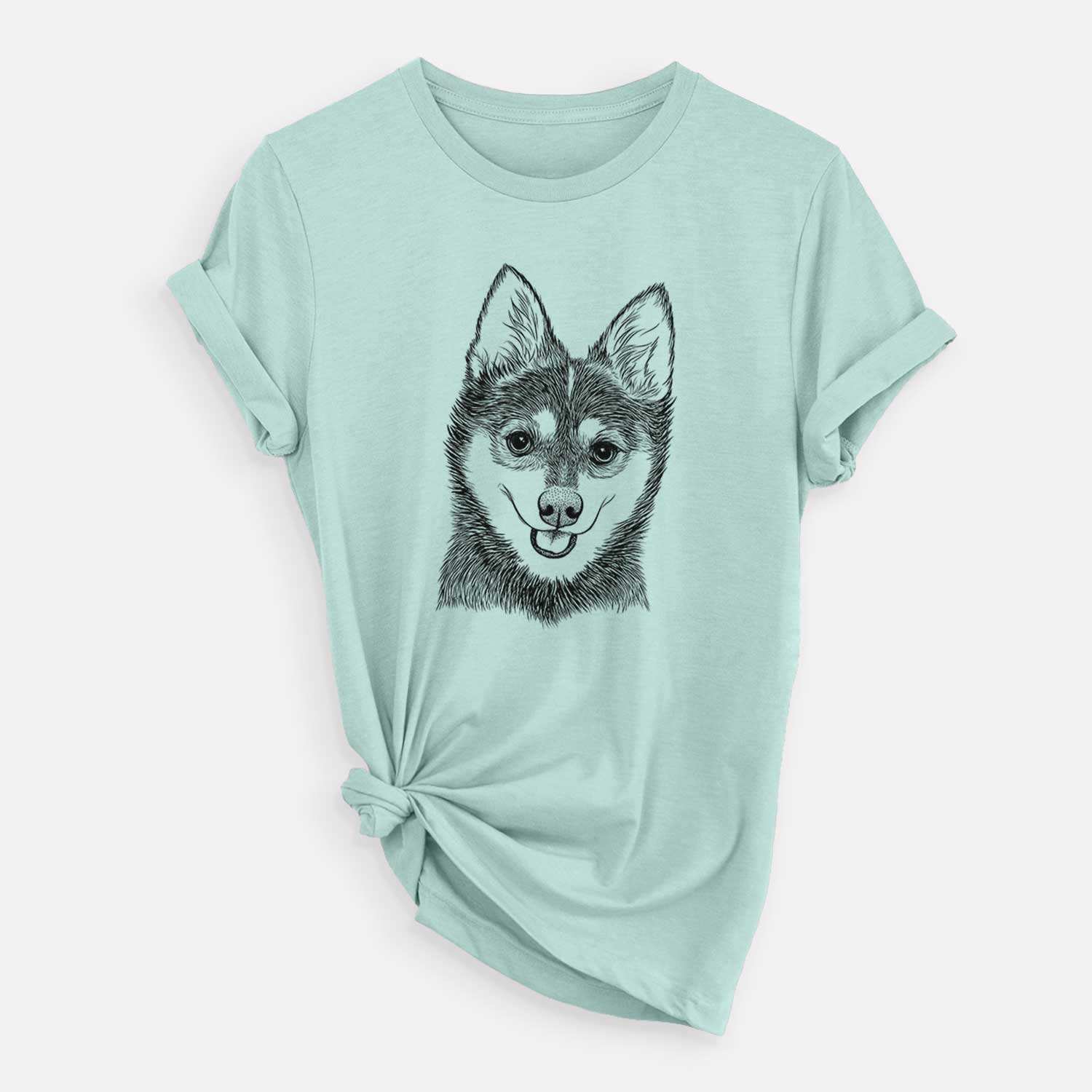 Bare Posey the Alaskan Klee Kai - Unisex Crewneck