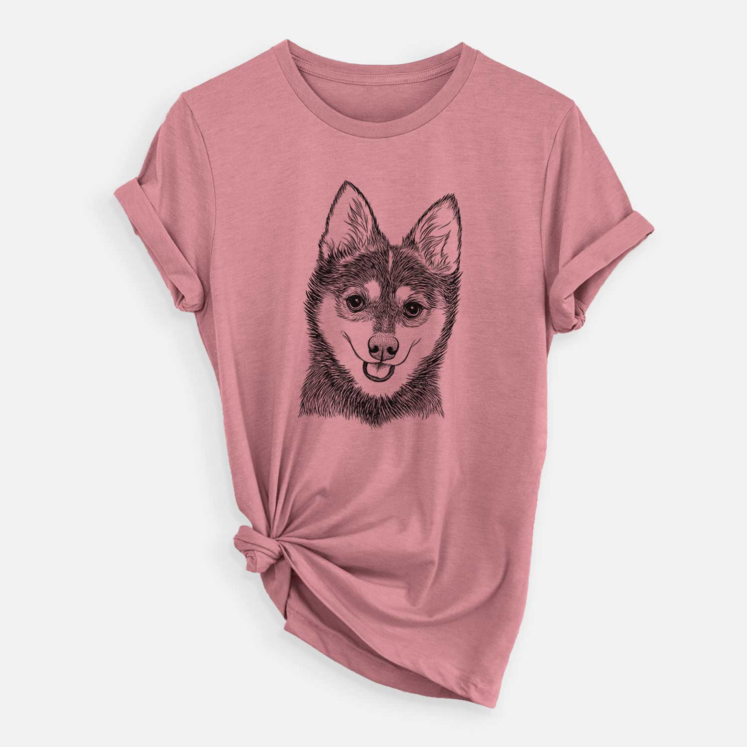 Bare Posey the Alaskan Klee Kai - Unisex Crewneck