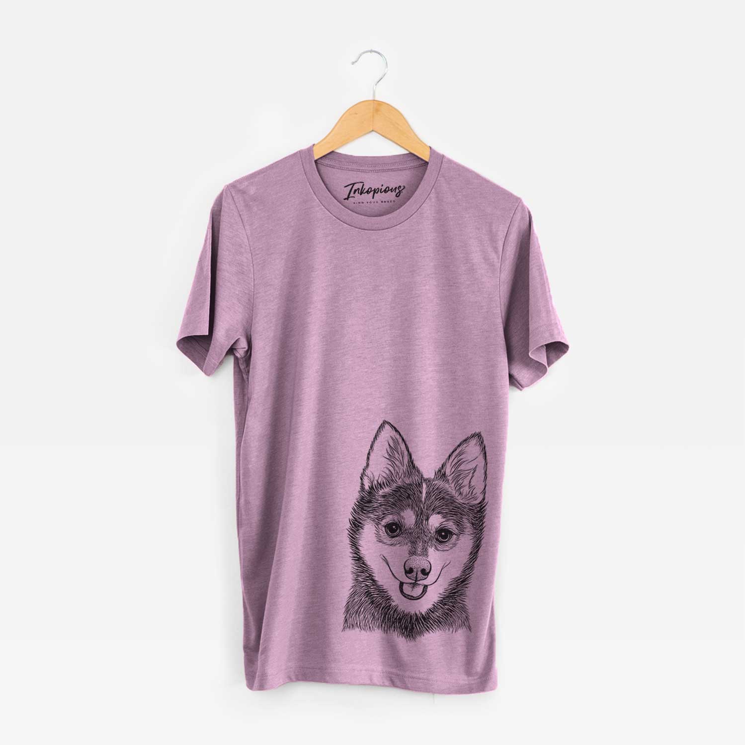 Bare Posey the Alaskan Klee Kai - Unisex Crewneck